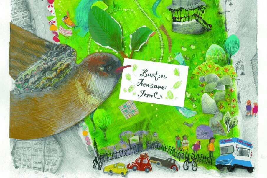 Discover Buxton family treasure hunt trail.
