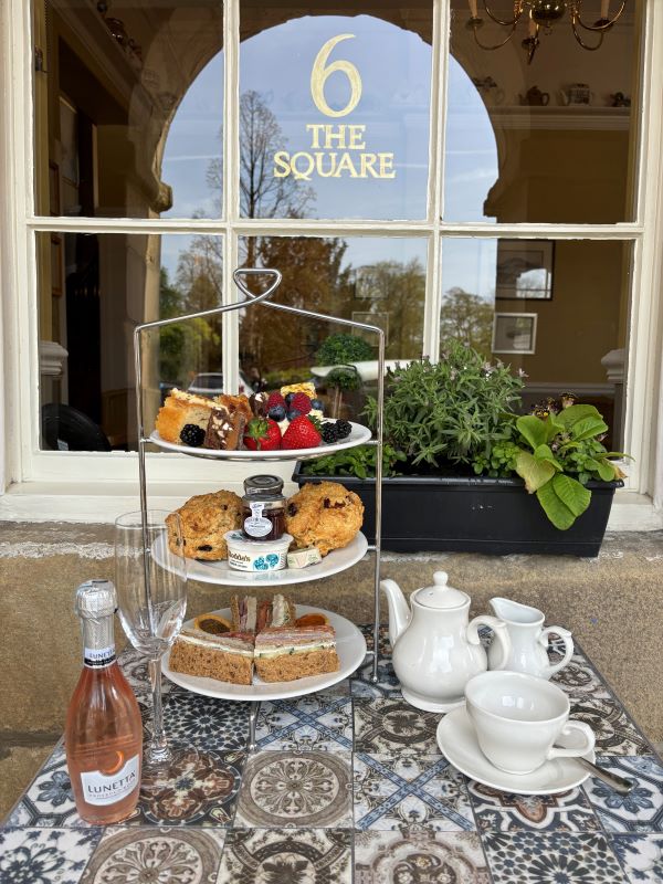 No.6 The Square Tearooms afternoon tea