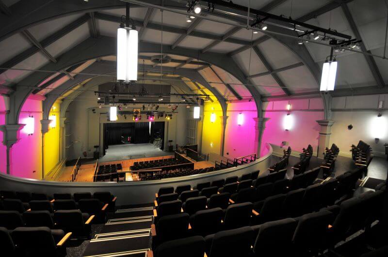 Interior of the Pavilion Arts Centre