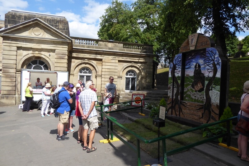 St Anne's Well during 2018 Wells Dressing Festival. Image courtesy of Ali Quas-Cohen.