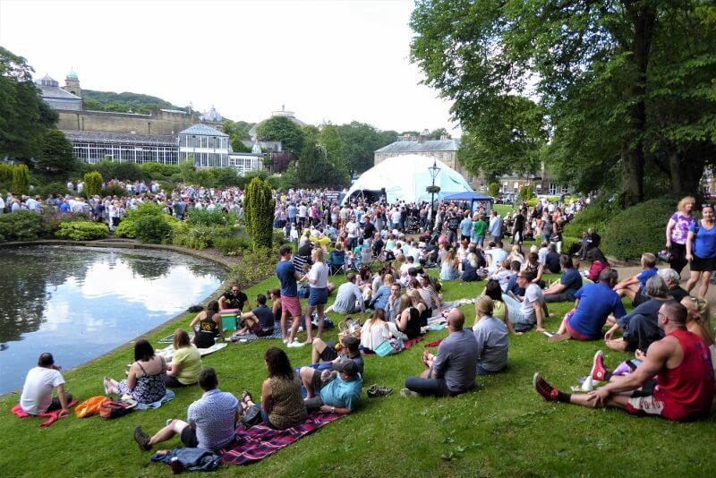 Rotunda Theatre in the Pavilion Gardens during the Buxton Festival Fringe 2017. Image credit: Ali Quas-Cohen.