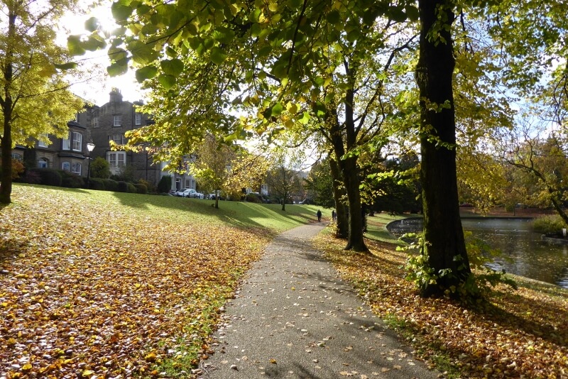 Pavilion Gardens in the autumn. Image: Ali Quas-Cohen Pavilion Gardens in the autumn, Buxton, Derbyshire. Image: Ali Quas-Cohen