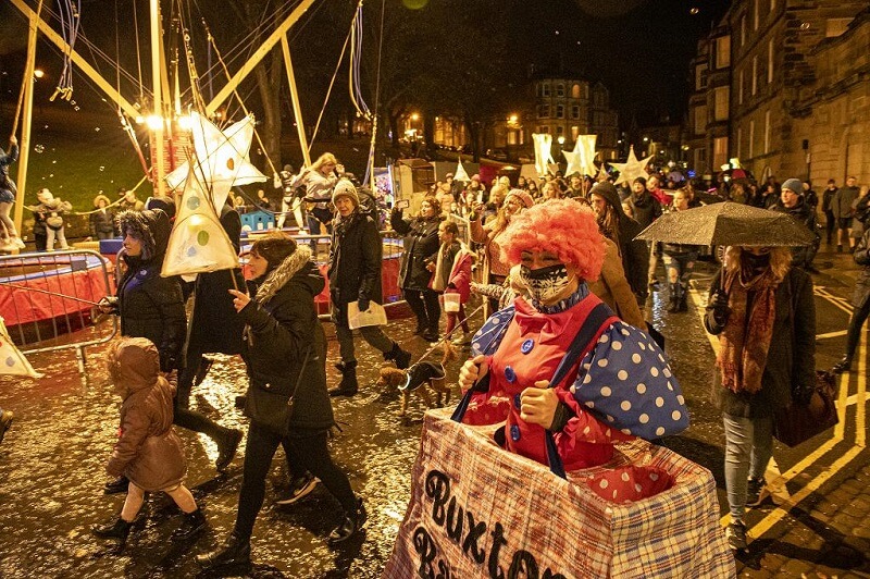 Buxton Sparkles lantern parade 2019 Buxton Sparkles lantern parade 2019