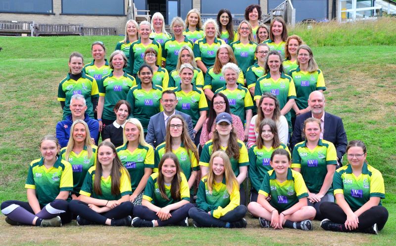 Men's 1st XI 2024. Image: Buxton Cricket Club Buxton Women's teams. Image: Buxton Cricket Club