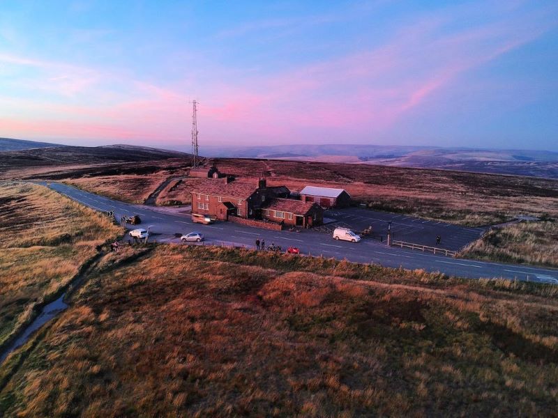 The Forest Distillery at the Cat & Fiddle, Macclesfield Forest The Forest Distillery at the Cat & Fiddle, Macclesfield Forest