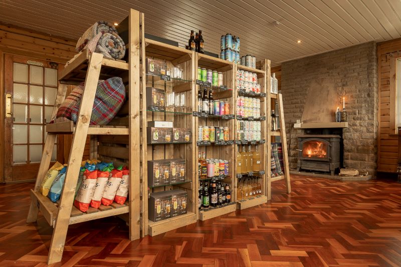 The Forest Distillery shop at the Cat & Fiddle The Forest Distillery shop at the Cat & Fiddle