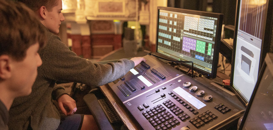 Technical Youth Theatre Workshop at the Buxton Opera House