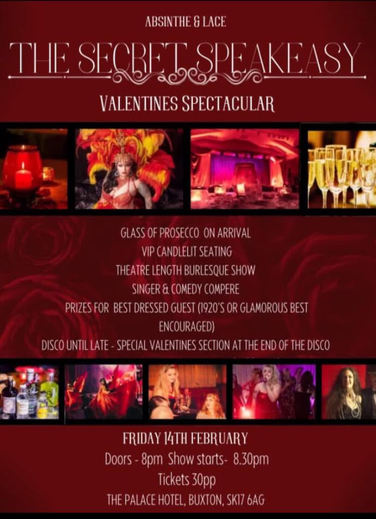 Valentine's Evening at the Palace Hotel, Buxton