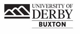 University of Derby Buxton logo 